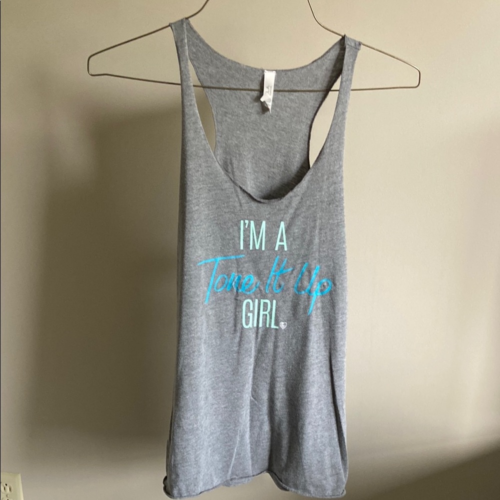 Tone It Up Gray Tank Top